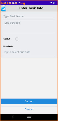 Cloud CRM Client Records App screenshot