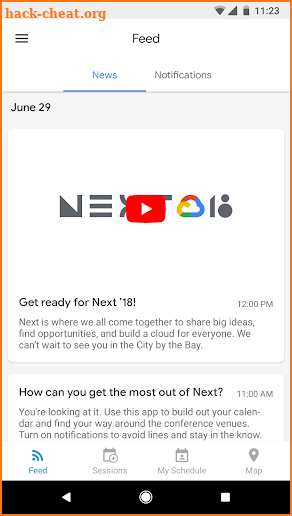 Cloud Next screenshot