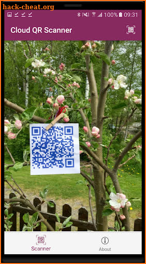 Cloud QR screenshot