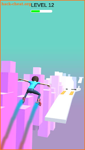 Cloud Skate Roller Game screenshot