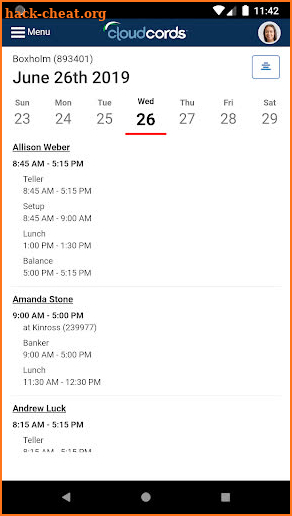 CloudCords Mobile Workforce screenshot