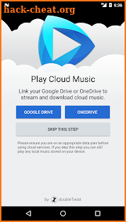 CloudPlayer™ Platinum cloud music player screenshot