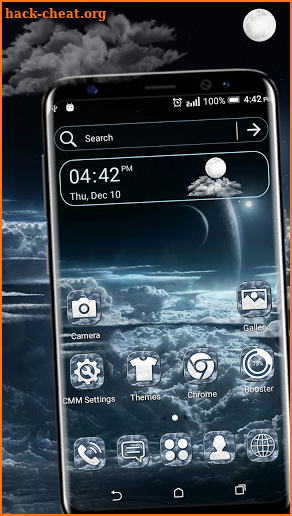 Cloudy Sky Launcher Theme screenshot