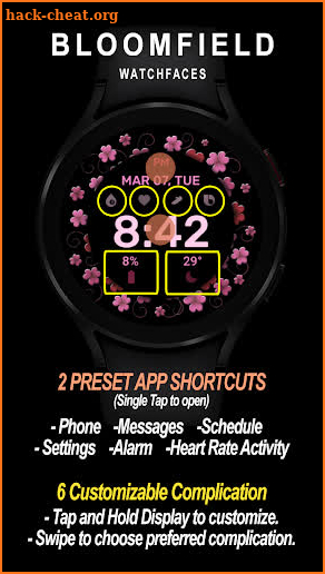 Clover Watchface screenshot