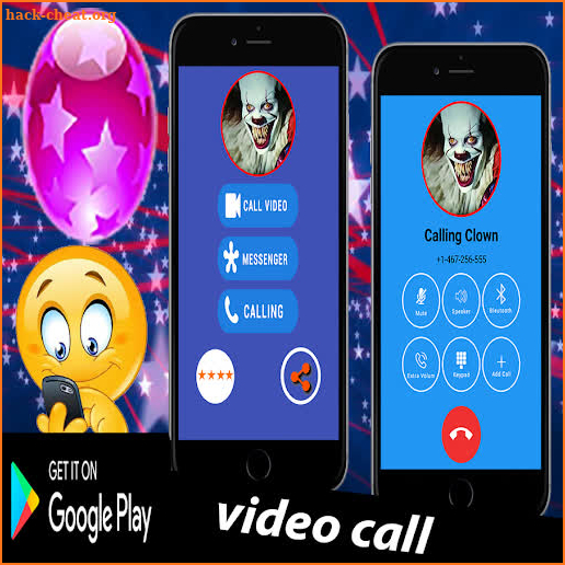 Clown Call Me ! Creepy Fake Video Call screenshot