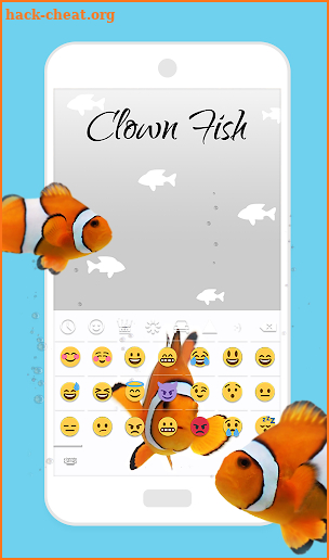 Clown Fish Animated Keyboard & Live Wallpaper screenshot