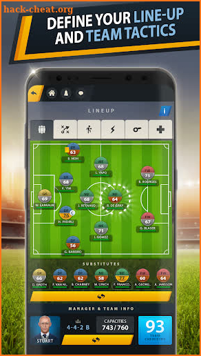 Club Manager 2019 - Online soccer simulator game screenshot