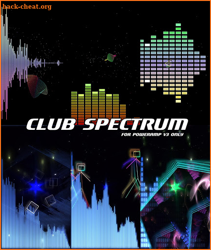 CLUB POWERAMP VISUALIZATION screenshot