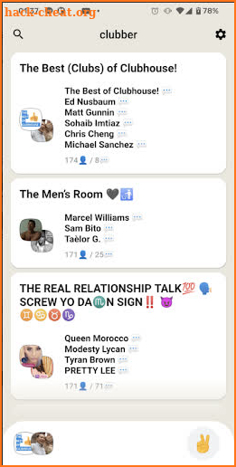 Clubhouse Guide 2021 screenshot