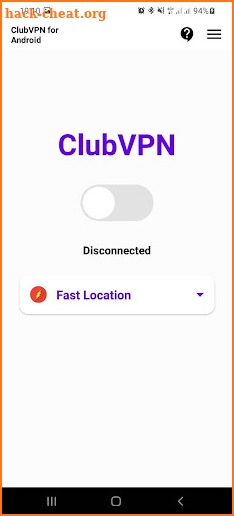 ClubVpn Fast and Secure screenshot