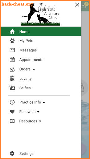 Clyde Park Veterinary Clinic screenshot
