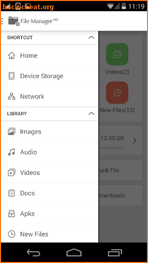 CM FILE MANAGER HD screenshot