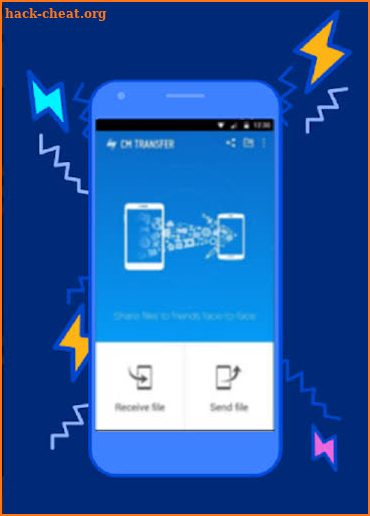 Cm Transfer - Share files with friends nearby tips screenshot