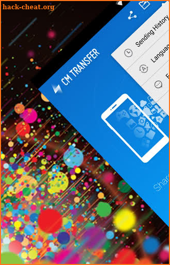 Cm Transfer tips just share any files with all screenshot
