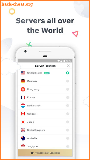 CM VPN - Fast Hotspot WiFi Proxy screenshot