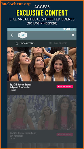 CMT — TV Shows, Country & More screenshot