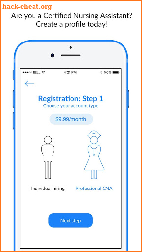 CNA HealthCare Connectors screenshot