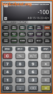 CNC Machinist Calculator Pro 🔧 screenshot