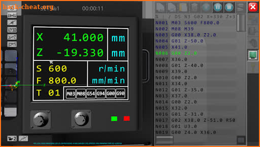 CNC Simulator screenshot