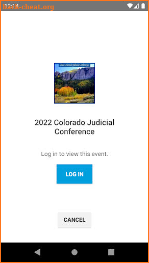 CO Judicial Events screenshot