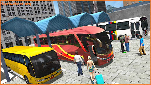 Coach Bus Simulator 3D Games screenshot