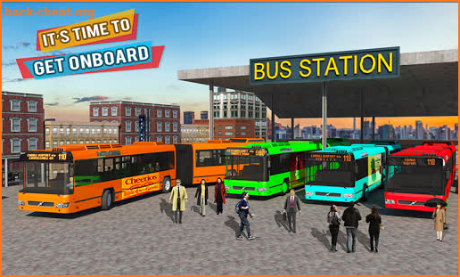 Coach Bus Train Driving Games screenshot