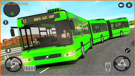 Coach Bus Train Driving Games screenshot