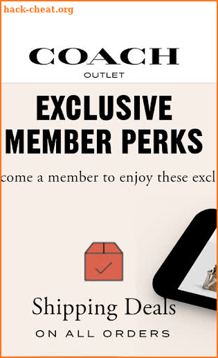 Coach Outlet App screenshot