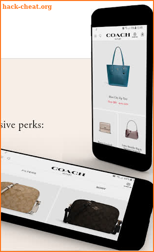 Coach Outlet App screenshot