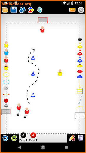 Coach Tactic Board: Hockey screenshot