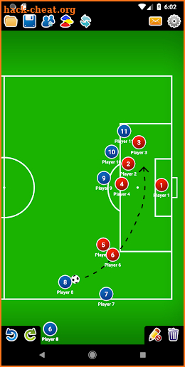 Coach Tactic Board: Soccer screenshot