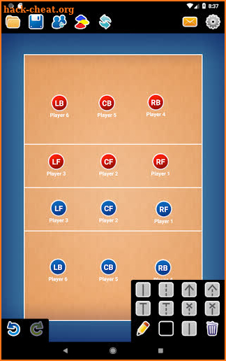 Coach Tactic Board: Volley screenshot