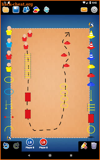 Coach Tactic Board: Volley screenshot