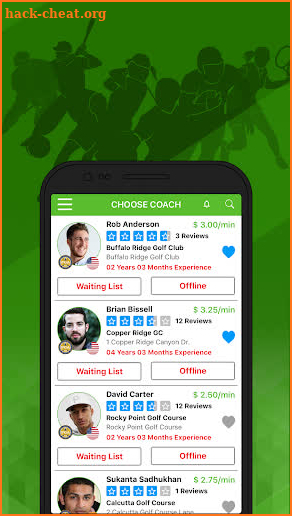 CoachLink screenshot