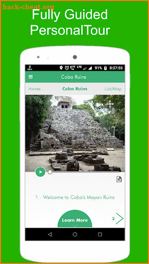 Coba Ruins Cancun Mexico Tour screenshot