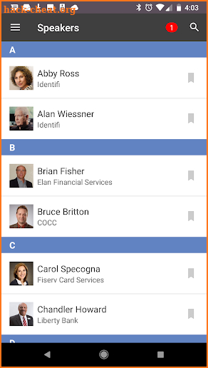 COCC Annual Conference Mobile App screenshot