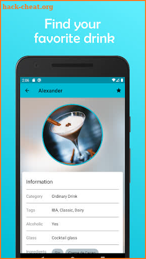 Cocktail Hero - Drink Recipes screenshot
