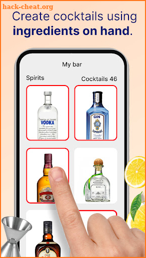 Cocktail Recipes Mixology App screenshot