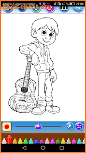 COCO Coloring Book for kids screenshot