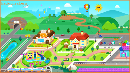 Cocobi Life World - city, town screenshot