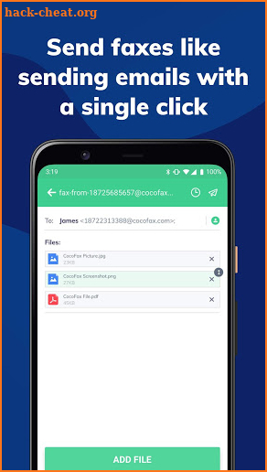 CocoFax - Free Fax App | Send Fax from Phone screenshot