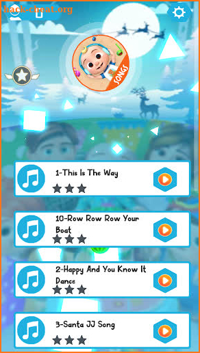 Cocomelon Tiles hop music song screenshot