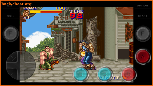 Code final fight 2 arcade screenshot