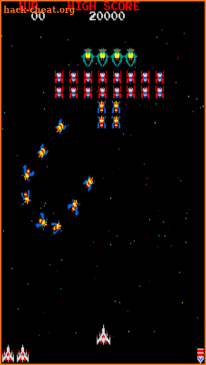 Code galaga arcade screenshot