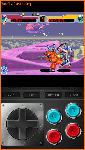 Code gundam arcade screenshot