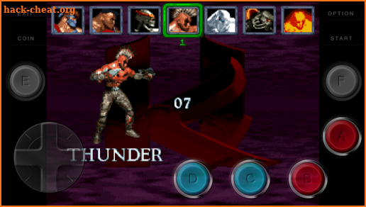 Code Killer instinct arcade screenshot