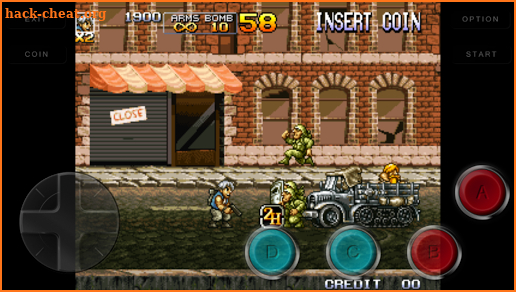 Code metal Slug 4 screenshot