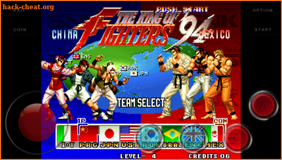 code The King of Fighters 94 KOF94 screenshot