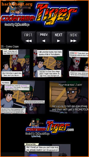 CodenameTiger Comic screenshot