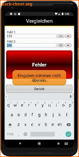 CodeVergleich screenshot